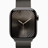 Apple Watch Series 10 GPS + Cellular 42mm Arduvaz Titanyum Kasa ve Arduvaz Milano Loop Kordon Akıllı Saat - 3