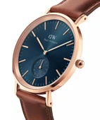 DW00600708 Kahverengi Deri Erkek Kol Saati thumbnail 2