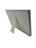 Süet Kumaş Gri 34-24 Cm Ayaklı 18 Pedli Kolye Tabla Stand - 3