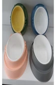 PETLOVEBUTİK LÜX PLASTİK TEKLİ KULAKLI MAMA KABI - 1