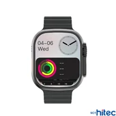 ScHitec Watch HK9 Ultra 2 Max Amoled Ekran Android İos HarmonyOs Uyumlu Akıllı Saat Siyah thumbnail 2