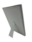 Dikine Süet Kumaş Gri 34-24 Cm Ayaklı 20 Pedli Kolye Tabla Stand - 3