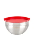 Emsan Damla Paslanmaz Çelik Saklama Kabı Kırmızı 18 cm thumbnail 1