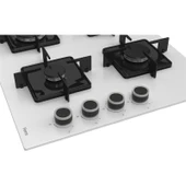 FERRE SS206 60 CM BEYAZ ANKASTRE OCAK thumbnail 3