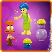 LEGO 43248  Disney Ters Yüz 2 Duygu Küpleri - 9 Yaş & Üzeri Çocuklar için Yaratıcı Oyuncak Yapım Seti (394 Parça) thumbnail 5