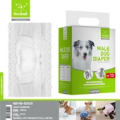 Nunbell Erkek Köpek Külodu/Bağlama Bezi S 10'lu (2-4 kg arası) - 1