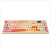 Everest KB-85 SILENT PRO Kablosuz Bej-Pembe-Turuncu SESSİZ RGB Wireless 2.4Ghz  Q Oyuncu Klavyesi - 1