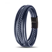 Mavi Çoklu Deri Bileklik 31833B1D2 thumbnail 1