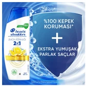Head&Shoulders Limon Ferahlığı 2'si1 Arada Şampuan 300 Ml thumbnail 3