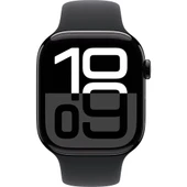 APPLE Watch Series 10 GPS + Cellular 46mm Jet Black Aluminium Case with Black Sport Band - M/L - 2