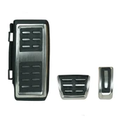 Volkswagen Golf 7 Otomotik Pedal Seti Takımı Kromlu 3 Parça - 1