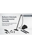 Bright Elegance BE-3450 Siyah Çok Fonksiyonlu Saklama Hazneli 5 Bar 5m Kablo 2L Su Hazneli Buharlı Temizlik Makinesi - 1