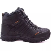 Unisex Trekking Termo Kürklü Outdoor Bot Siyah/Füme - 2