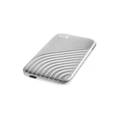 Western Digital 2 TB My Passport SSD, WDBAGF0020BSL-WESN, 1050MB/s Okuma, 1000MB/s Yazma, PC & Mac Uyumlu, Silver thumbnail 5