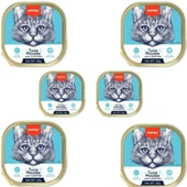 Wanpy Ton Ve Morina Balıklı Alutray Kedi Yaş Mama 40 Gr 6'lı Paket - 1