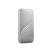 Western Digital 2 TB My Passport SSD, WDBAGF0020BSL-WESN, 1050MB/s Okuma, 1000MB/s Yazma, PC & Mac Uyumlu, Silver thumbnail 1