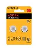 Kodak 2 Adet Cr2016 Ultra Lityum Para Pil - 1