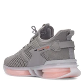 ErkekGri Akıllı Hafıza Taban Sneaker Spor Ayakkabı - 3