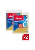 Vileda 2 Paket 2'li Mikrofiberli Cam Bezi - 1