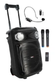 Midex MXR-1300HX Taşınabilir Seyyar Portatif 3 Mikrofonlu Şarjlı Ses Sistemi Hoparlör (1300 Watt) - 4