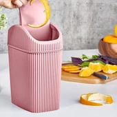 Döner Kapaklı Mini Çöp Kovası 2.5 LT EVV-81920 thumbnail 3