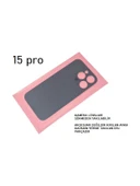Apple iPhone 15 Pro Arka Pil Batarya Kapağı (Cam) thumbnail 1