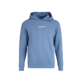 Çocuk Kapüsonlu Gögüs Logo Baskili Sweatshirt - Vesterbro thumbnail 1