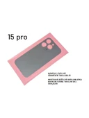 Apple iPhone 15 Pro Arka Pil Batarya Kapağı (Cam) thumbnail 2