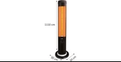 UFO Term 2300W Kule Tipi Isıtıcı - 2