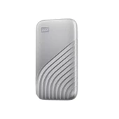 Western Digital 2 TB My Passport SSD, WDBAGF0020BSL-WESN, 1050MB/s Okuma, 1000MB/s Yazma, PC & Mac Uyumlu, Silver thumbnail 2