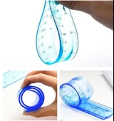 Pembe Esnek Plastik Cetvel Flexy Cetvel Kırılmayan Cetvel 30 Cm - 1 Adet thumbnail 3