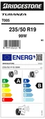 Brıdgestone 235/50R19 99W Turanza T005 (4X4-Suv) Yaz Lastiği (Üretim Yılı:2023) thumbnail 3