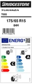 Brıdgestone 175/65R15 84H Turanza T005 Oto Yaz Lastiği (Üretim Yılı:2021) thumbnail 3