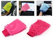 Mikrofiber Temizlik Eldiveni - Araç Yıkama Eldiveni Oto Yıkama Temizleme Cila Eldiveni thumbnail 1