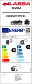 Lassa 205/55R17 95W Xl Revola Oto Yaz Lastiği (Üretim Yılı:2025) thumbnail 4