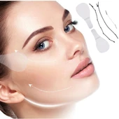 Lastikli Yüz Kaş Göz Boyun Gerdirme Kaldırma Bantları 40 Adet EVV-82940 thumbnail 2