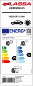Lassa 185/65R14 86H Greenways Oto Yaz Lastiği (Üretim Yılı:2025) thumbnail 4