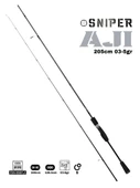 Fujin Sniper 205cm 03-5gr Aji LRF Olta Kamışı thumbnail 2