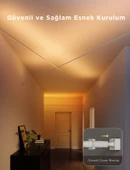Govee RGBICWW Skyline Duvarlar Arası Kesilebilir LED Şerit - 4 Metre - H61B83H1 - 4