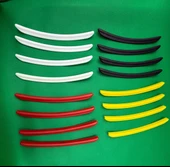 Universal Çamurluk Dodiği Çıtası Kırmızı 4 parça Flap Set thumbnail 4