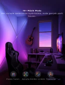 Govee RGBICWW Skyline Duvarlar Arası Kesilebilir LED Şerit - 4 Metre - H61B83H1 - 7