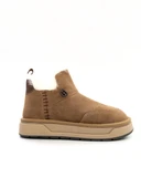 Guja 25K486 Kadın İçi Kürklü Kısa Süet Bot - 6