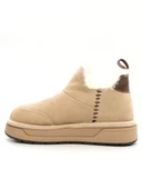 Guja 25K486 Kadın İçi Kürklü Kısa Süet Bot - 4