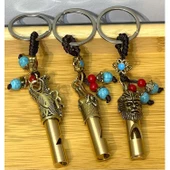 Deprem Düdüğü Koruyucu Ejderha Objeli Feng Shui Ejder Nefesi Dragon Anahtarlık thumbnail 1