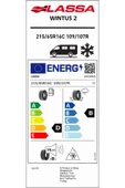 Lassa 215/65R16C 109/107R 8Pr,Tl M+S Sfm Wıntus 2 Hafif Ticari Kış Lastiği (Üretim Yılı:2025) - 4