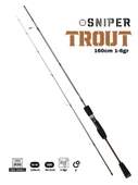 Fujin Sniper Trout 160cm 1-6gr Trout Kamışı Brown thumbnail 2
