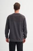 Cazador Relax Fit Pamuk Karışımlı Intersoft Sweatshirt-50080 thumbnail 3