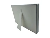 Süet Kumaş Gri 34-24 Cm Ayaklı 8 Pedli Kolye Tabla Stand - 2