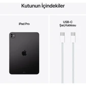 Apple iPad Pro 7. Nesil Wi-Fi + Cellular 1 TB 11" MVW53TU/A Uzay Siyahı Tablet - 3
