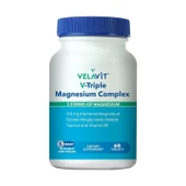 Velavit V-Triple Magnesium Complex Takviye Edici Gıda 60 Tablet - 1